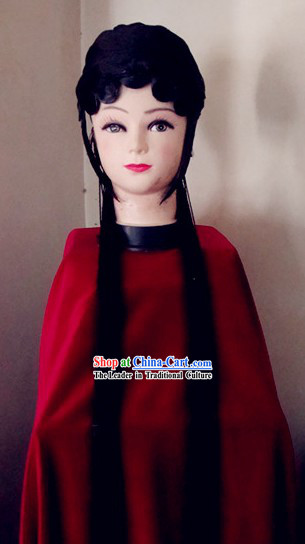 Traditional Chinese Dramatic Opera Long Wig for Women