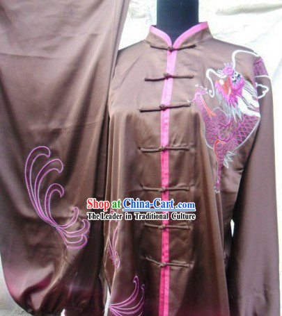Traditional Silk Tai Chi and Kung Fu Uniforms for Men