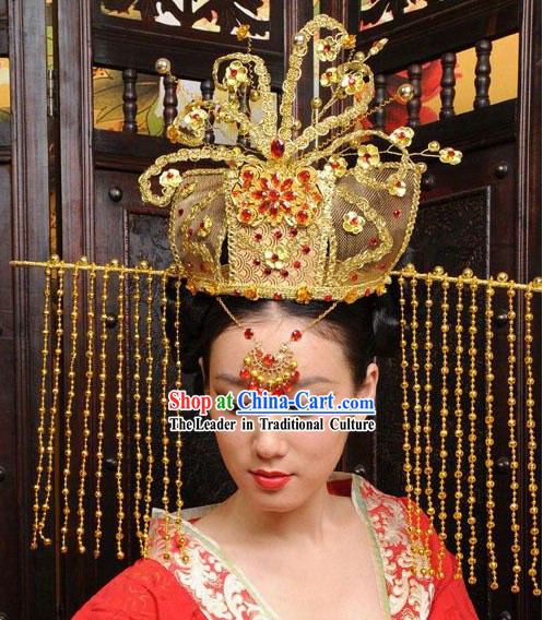 Ancient Chinese Style Palace Empress Crown