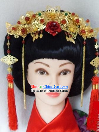 Traditional Chinese Wedding Hair Accessories for Brides