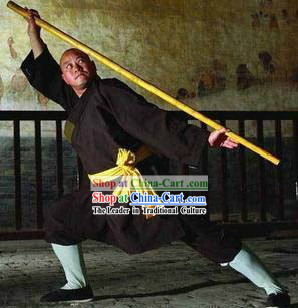 Chinese Shaolin Temple Kung Fu Master Costumes for Men