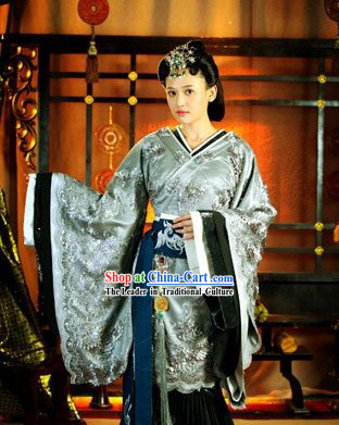 Chinese Classic Han Imperial Lv Zhi Empress Costumes