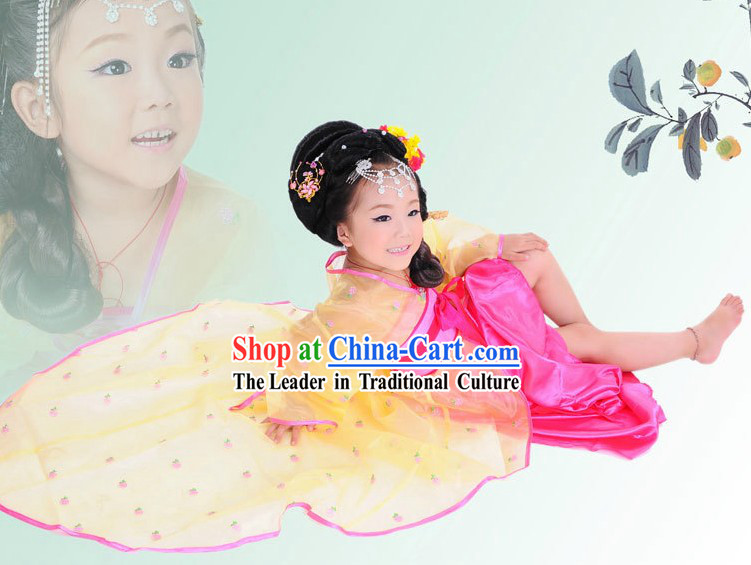Ancient Chinese Fairy Costume for Children