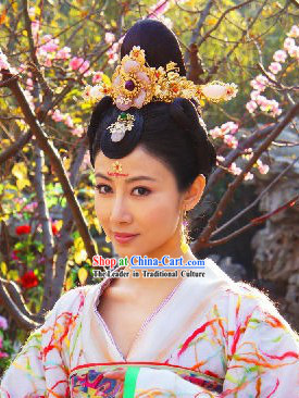 Ancient Chinese Princess Hair Accessories Complete Set for Brides