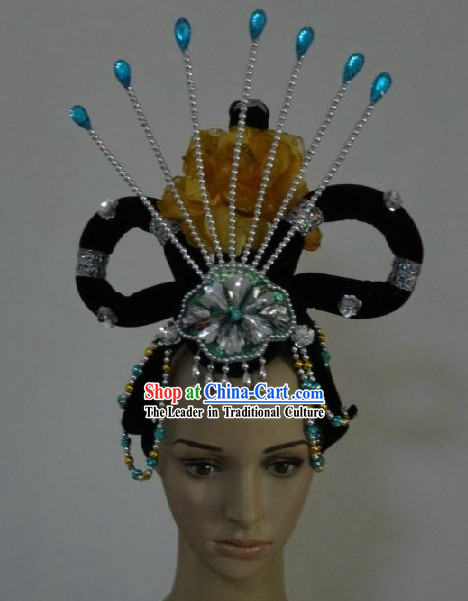 Chinese Classical Dancing Peacock Hair Accessories