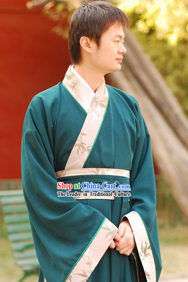 Ancient Chinese Teacher Zhiju Clothes for Men