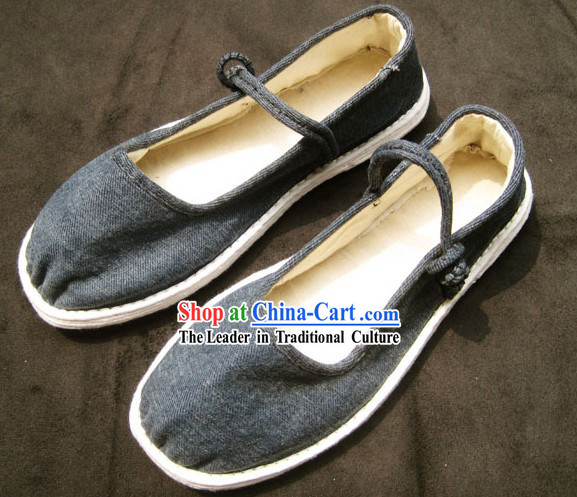 All Handmade Chinese Thick Sole Shoes