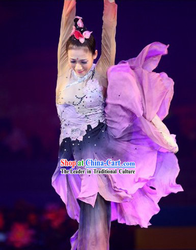 Ai Lian Shuo Lotus Dance Costume Complete Set