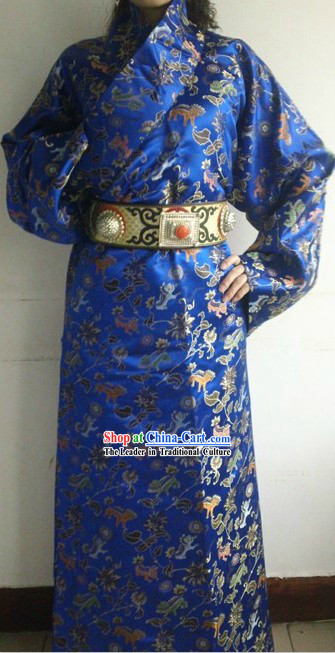 Traditional Chinese Tibetan Wedding Dress for Brides