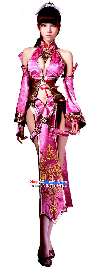 Ancient Chinese Style Beauty Cosplay Costumes Complete Set