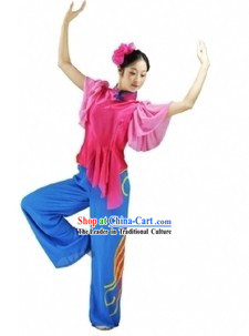 Traditional Chinese Yangge Dance Costumes for Women