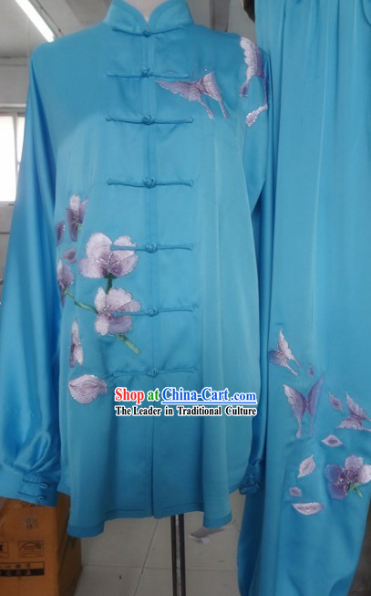 Chinese Classical Butterfly and Flower Martial Arts Uniform