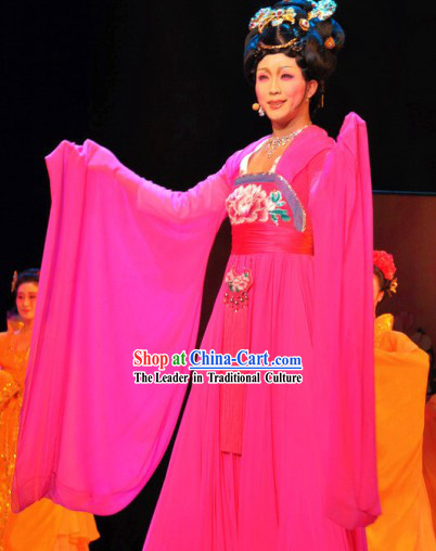 Ancient Chinese Tang Dynasty Ribbon Dance Costumes for Women