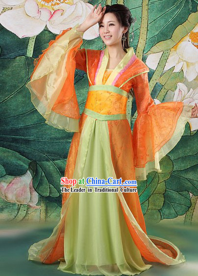 Ancient Chinese Tang Dynasty Dresses for Women