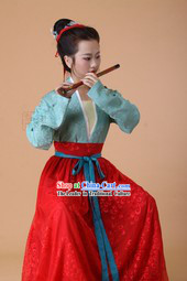 Ancient Chinese Musician Costumes for Ladies