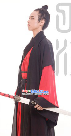 Traditional Ancient Chinese Swordsman Costumes for Men