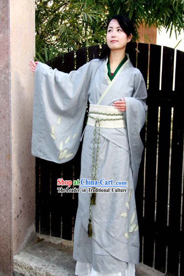 Traditional Ancient Chinese Tea-making Ceremony Costumes for Women