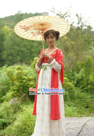 Traditional Chinese Tang Dynasty Clothes Outfit Skirt for Girls