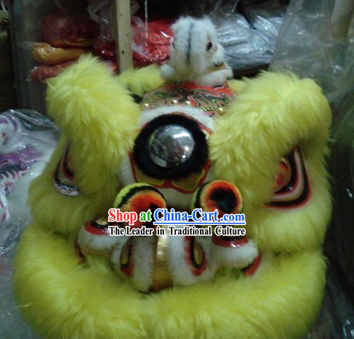 Professional Chinese Traditional Lion Dance Costumes Complete Set