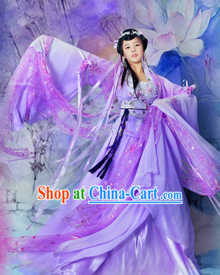 Ancient Chinese Fairy Costumes Complete Set