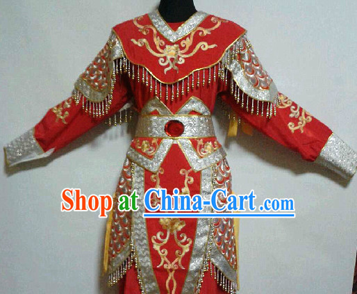 Chinese Traditional Female General Armor Costumes