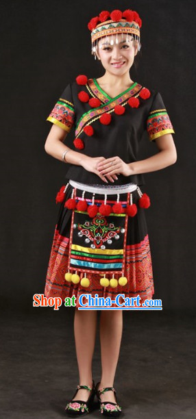 Yao Ethnic Minority Clothing Complete Set