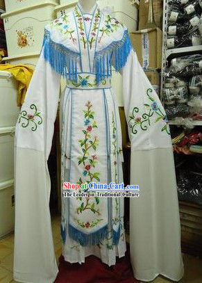 Traditional Chinese Stage Performance Opera Seven Fairies Long Sleeves Dance Costumes