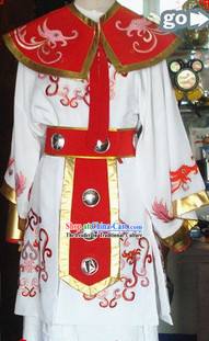 Traditional Chinese Embroidered General Costumes for Men