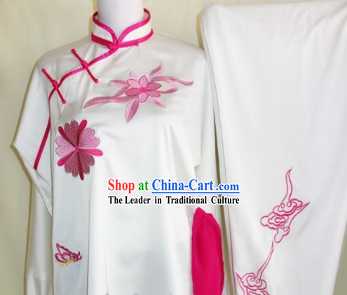 Kung Fu _Kungfu_ Uniform Silk White Cuff