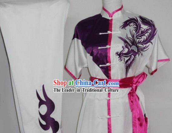 Global Championships Tournament Wushu Phoenix Embroidery Uniforms