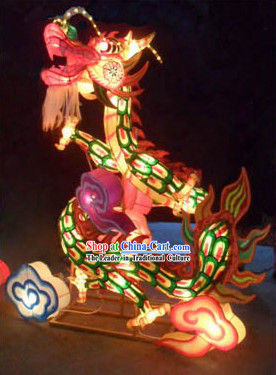Handmade Dragon Dance LED Arts and Crafts for Display