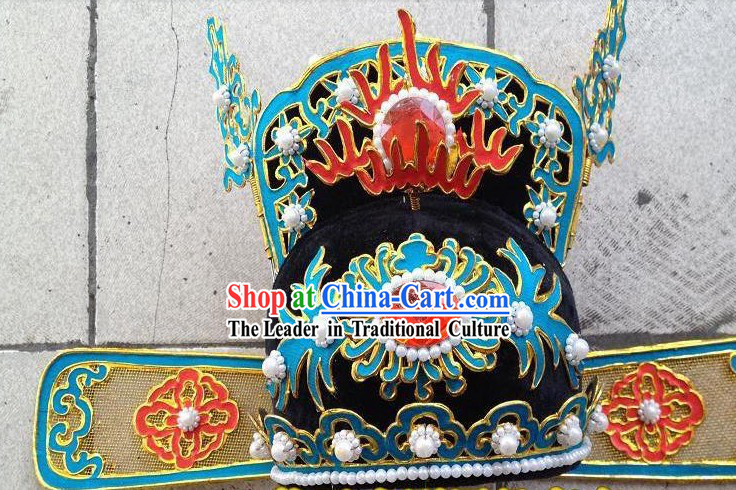 Chinese Opera Xiao Sheng Official Hat
