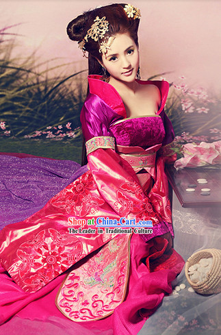 Ancient Chinese Tang Dynasty Princess Clothes