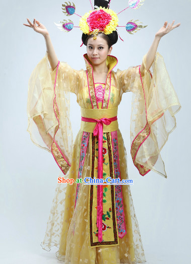 Tang Dynasty Empress Koto Recital Costumes