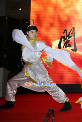 Traditional Water Ink Shui Xiu Dance Suit for Men