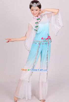 Professional Stage Performance Yangge Dance Outfit