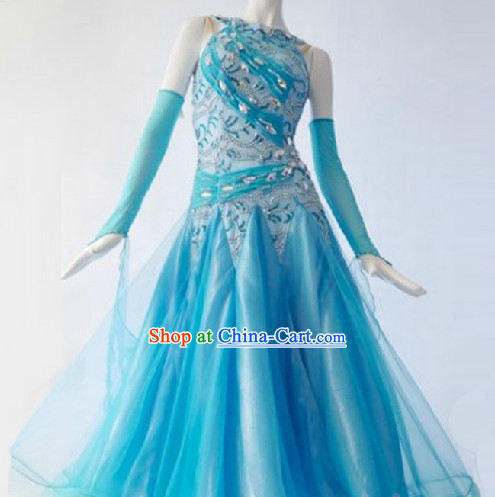 New Style Ballroom Dance Competition Dress