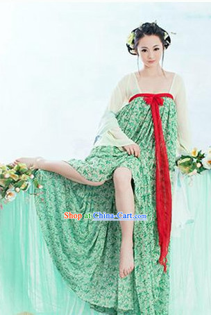 Ancient Chinese Tang Dynasty Classical Dancing Costumes