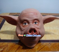 Stage Performance Pig Head Mask