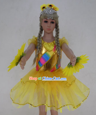 Nursery School Sunflower Group Dance Costumes