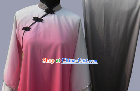 Professional Silk Long Sleeves Competition Clothing