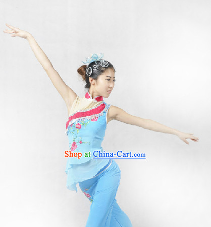 Wholesale Chinese Fan Dance Costume for Women
