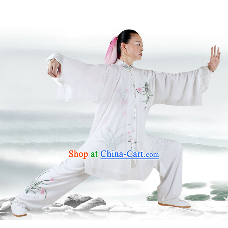 Orchid Kung Fu Tai Chi Silk Uniform and Cape