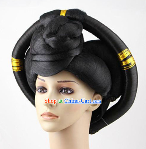 Ancient Chinese Imperial Princess Hair Accessories and Wig
