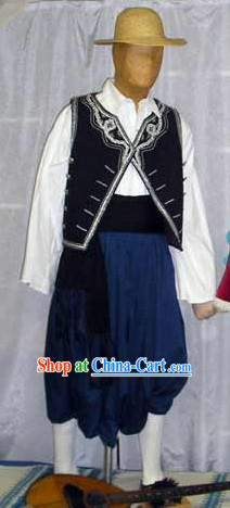 Traditional Mens Greek Clothing Complete Set