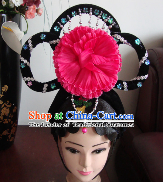 Handmade Ancient Chinese Hairstyles for Classical Dancing
