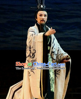 Qu Yuan Eastern Zhou Spring Autumn Period Official Costume for Men
