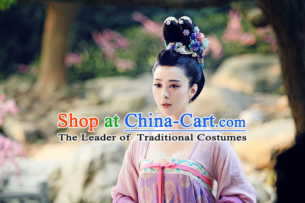 Tang Dynasty Chinese Costume Chinese Ancient Costumes Headwear Chinese Clothing Clothes Garment Otufits