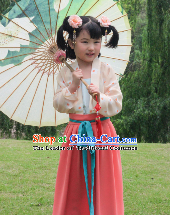 Chinese Costume Chinese Costumes Hanfu Han Dynasty Ancient China Scholar Clothing Dress Garment Suits Clothes Complete Set for Kids