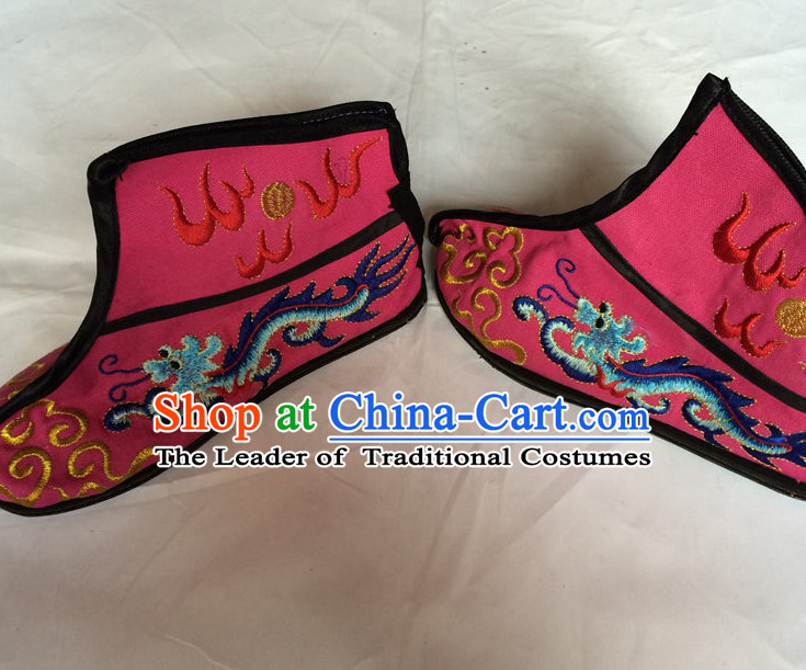 Chinese Opera Boots Shoes for Women